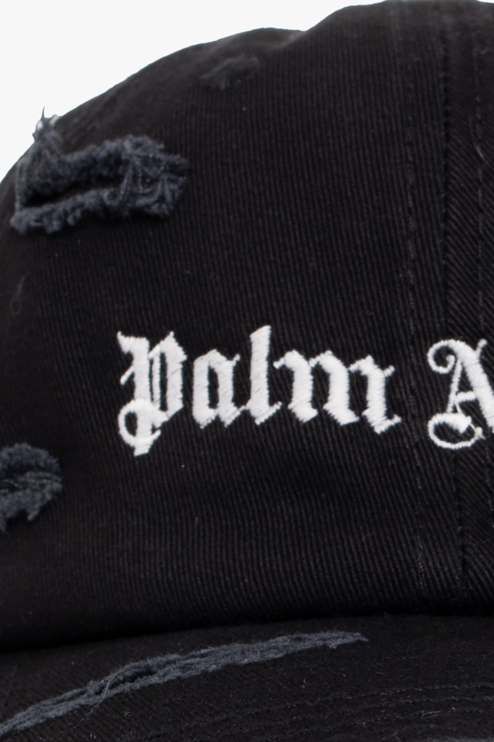 ハット Palm Angels Black cotton hat ATX Canvas Trucker box hat Acorn - Black Cotton baseball cap